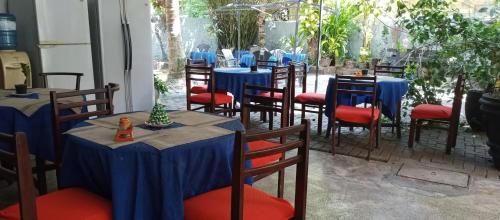 Restaurace v ubytování Manidi Villa