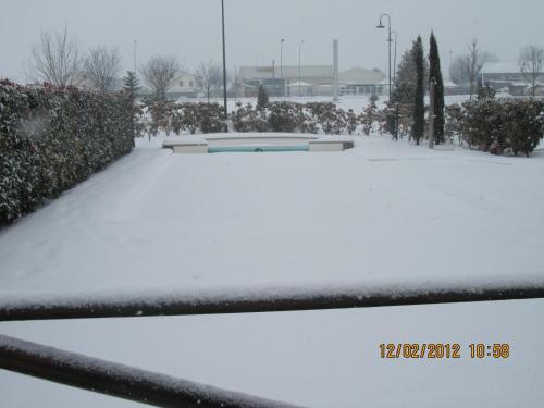 Hotel Tre Torri durante el invierno