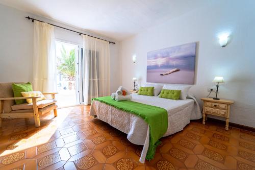 Voodi või voodid majutusasutuse Beautiful Villa Duque With Pool Poris Tenerife South toas
