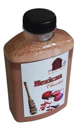 a jar of mexican peanut butter with a stick at Saengcha Farm Resort in Prachin Buri
