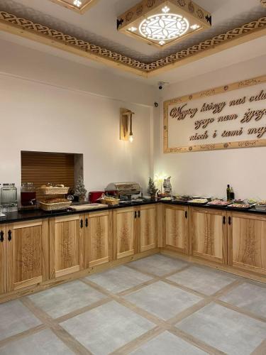 Kuchyň nebo kuchyňský kout v ubytování „Malućko Chata”