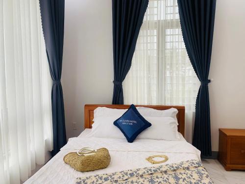 Cama o camas de una habitación en Khách sạn ĐẢO LÝ SƠN- AN DUYÊN