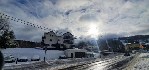 Nespecifikovaný výhled na hory nebo výhled na hory při pohledu z apartmánu