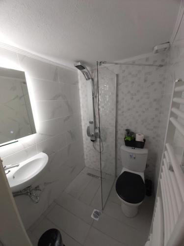 Koupelna v ubytování Lux apartment downtown