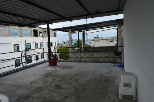 Hostal El Naufrago 1にあるバルコニーまたはテラス