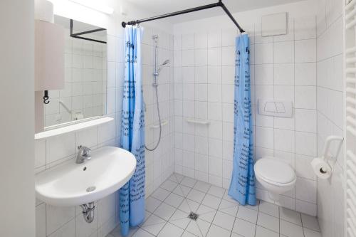 Un baño de Oberstdorf Hostel