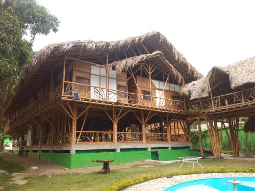 La alberca dentro o cerca de Hotel Bambú Tayrona