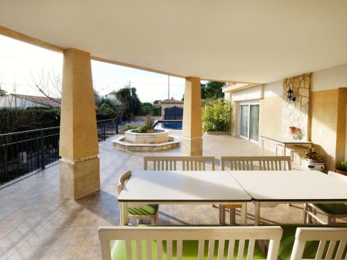 Balkón nebo terasa v ubytování Villa Villa Cantos by Interhome