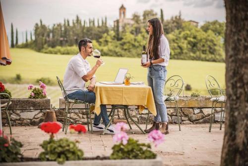 Επισκέπτες που μένουν στο Agriturismo La Ripolina