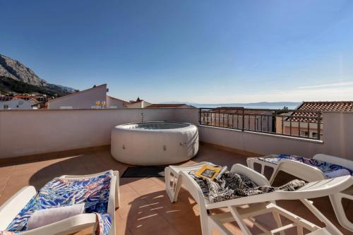 Fotografie z fotogalerie ubytování Penthaus Stipe v destinaci Makarska