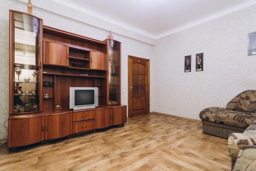 Posezení v ubytování Проспект Шевченко Room