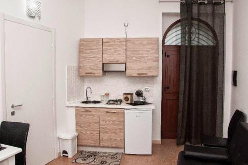 Kuchyň nebo kuchyňský kout v ubytování Bell'House Milazzo