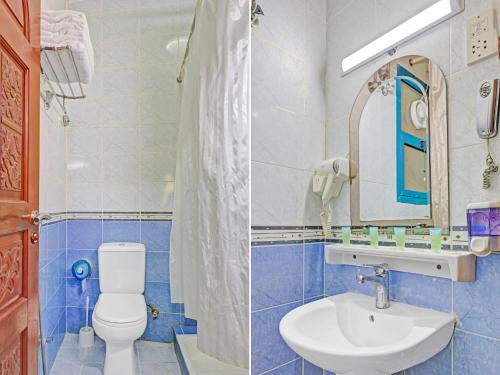 Koupelna v ubytování Al Arraf Hotel