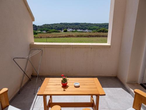 En balkon eller terrasse på A est b&b Otranto