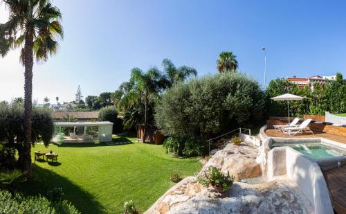 Zahrada ubytování Calapetra Resort