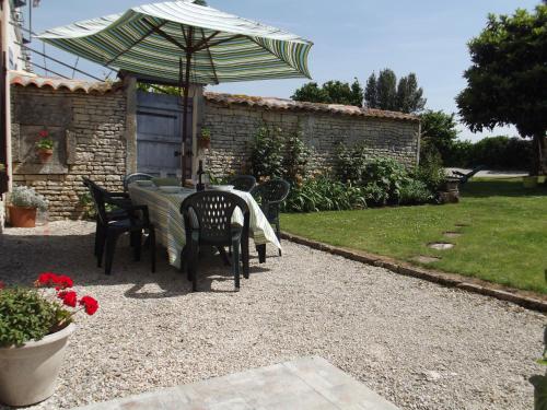 Κήπος έξω από το Gite Chez Rivière