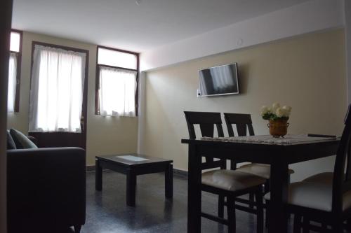 TV a/nebo společenská místnost v ubytování El duplex de Jaleo