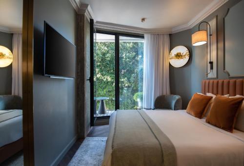 Postel nebo postele na pokoji v ubytování Mayer House