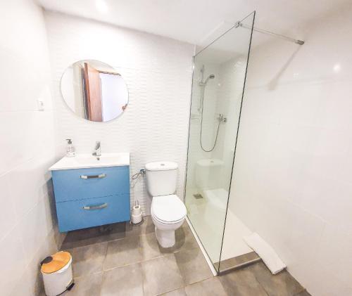 A bathroom at Apartamento Arenal II