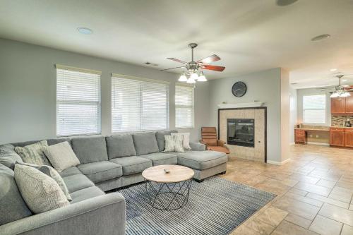 Spacious Indio Home Pool, Grill, and Fire Pits