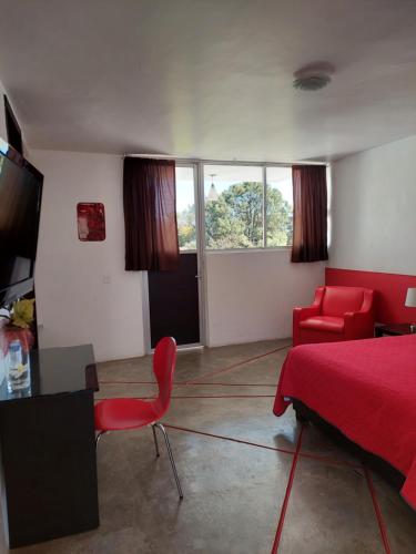 Una televisión o centro de entretenimiento en El Suueño Zacatlán
