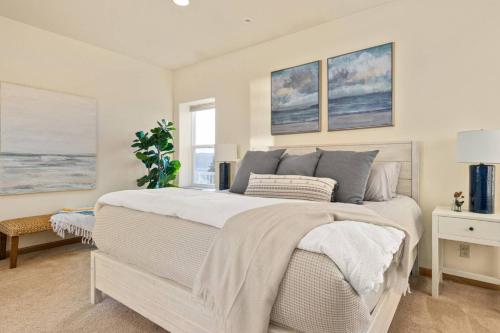 Ένα ή περισσότερα κρεβάτια σε δωμάτιο στο Bay View Villa