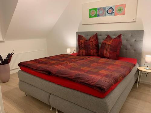 Posteľ alebo postele v izbe v ubytovaní Appartement-Koblenz