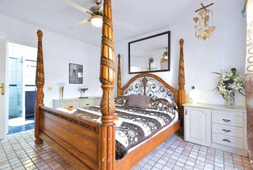 Cama o camas de una habitación en Villa Lory