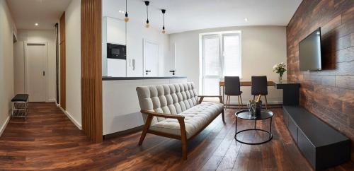 TV a/nebo společenská místnost v ubytování Beautiful apartment near the city center