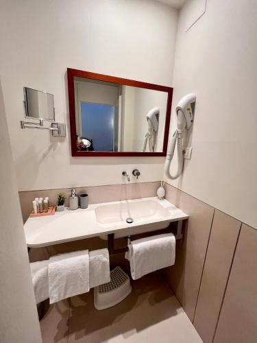Ένα μπάνιο στο B&B Palazzo Bruchi