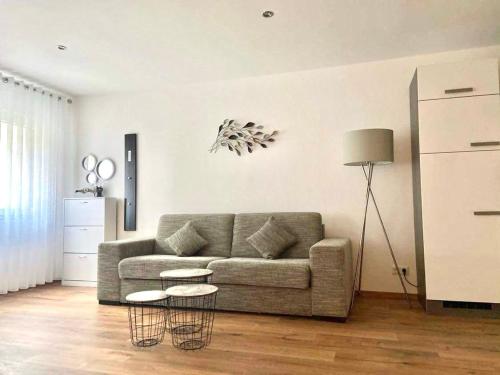 Posezení v ubytování Ena Appartements