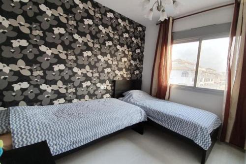 Tempat tidur dalam kamar di Villa Luxury - Private Pool - Wifi - Solarium