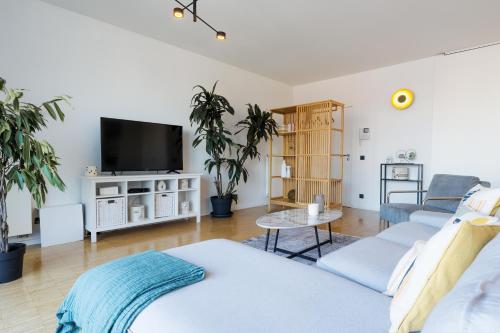 TV a/nebo společenská místnost v ubytování R213 Residences Botanique