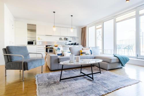 Kuchyň nebo kuchyňský kout v ubytování R213 Residences Botanique