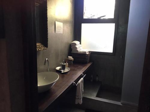 Phòng tắm tại Loft Chacras de Coria