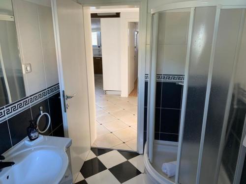 Bilik mandi di Delux Villa Hedonica