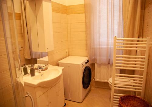 Kúpeľňa v ubytovaní Western apartman
