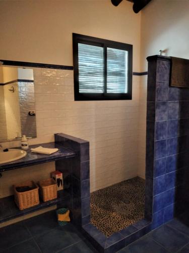 Koupelna v ubytování Ferienhaus Casa Ela Pedro - Hinojos 4 Zi - 8 Betten, Kinder Willkommen