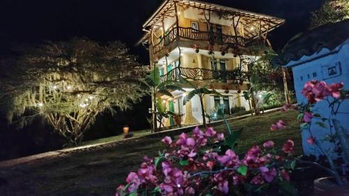 Jardín al aire libre en Macúa