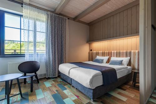 Postel nebo postele na pokoji v ubytování Private House Scherbovets