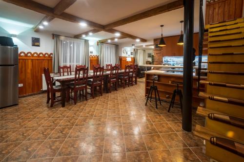 Restoran atau tempat lain untuk makan di Baglyas Vendégház