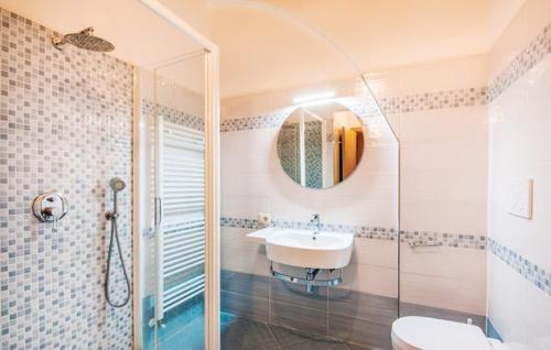 Kúpeľňa v ubytovaní Agriturismo Fattoria Il Piano - Appartamento Aia - San Gimignano