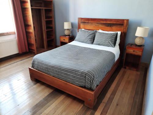 Cama o camas de una habitación en Puerta Escondida Bed & Breakfast