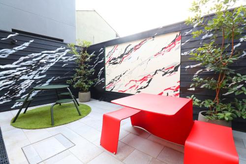 Posezení v ubytování Travelodge Kyoto Shijo Omiya