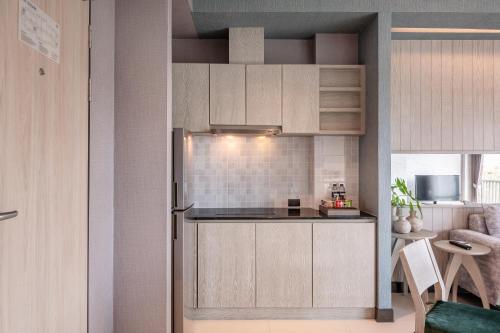Dapur atau dapur kecil di Manhattan Pattaya Hotel - SHA Extra Plus