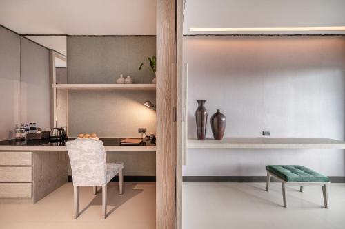 Dapur atau dapur kecil di Manhattan Pattaya Hotel - SHA Extra Plus