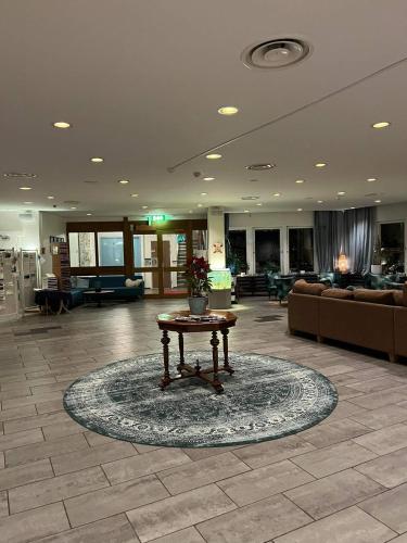 El lobby o recepción de Hotell Wettern