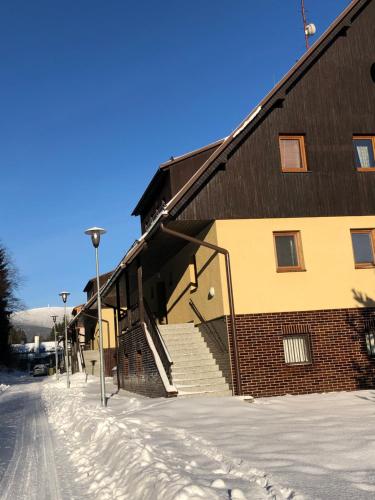 Apartmán V Zeleni v zime