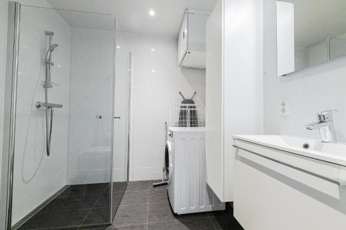 Apartment, SleepWell, Nuutti tesisinde bir banyo