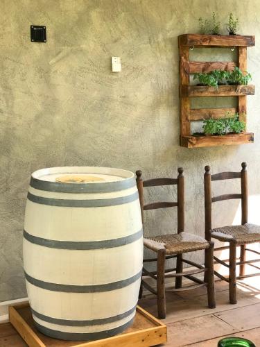 Ruang duduk di AGRITURISMO IL CARDO